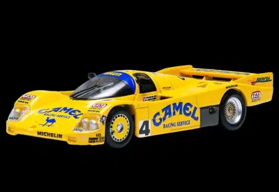 Sparky x Tiny 1/64 Porsche - 962C Team Camel Brun Motorsport