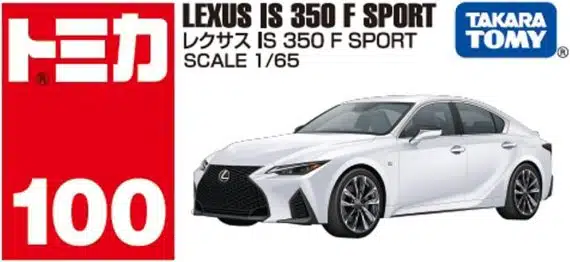 Takara Tomy Tomica No.100 Lexus IS 350 F SPORT