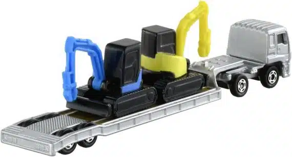 Takara Tomy Tomica Long Type Long No.142 Isuzu Giga Heavy Equipment Carrier