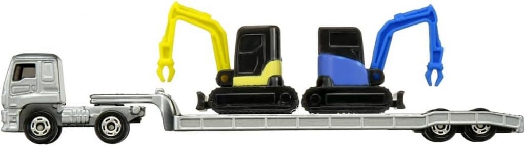 Takara Tomy Tomica Long Type Long No.142 Isuzu Giga Heavy Equipment Carrier