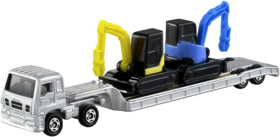 Takara Tomy Tomica Long Type Long No.142 Isuzu Giga Heavy Equipment Carrier