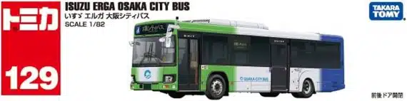 Takara Tomy Tomica Long Type No.129 Isuzu Elga Osaka City Bus