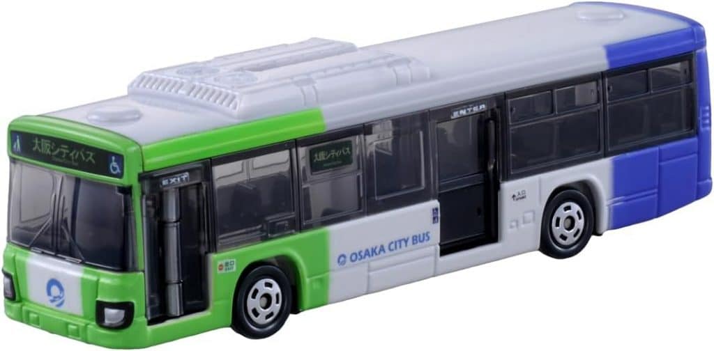 Takara Tomy Tomica Long Type No.129 Isuzu Elga Osaka City Bus