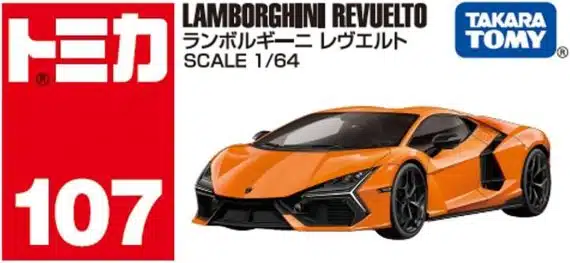 Takara Tomy Tomica No.107 Lamborghini Revuelto