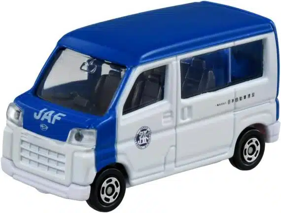 Takara Tomy Tomica No.76 Daihatsu Hijet JAF Road Service Car