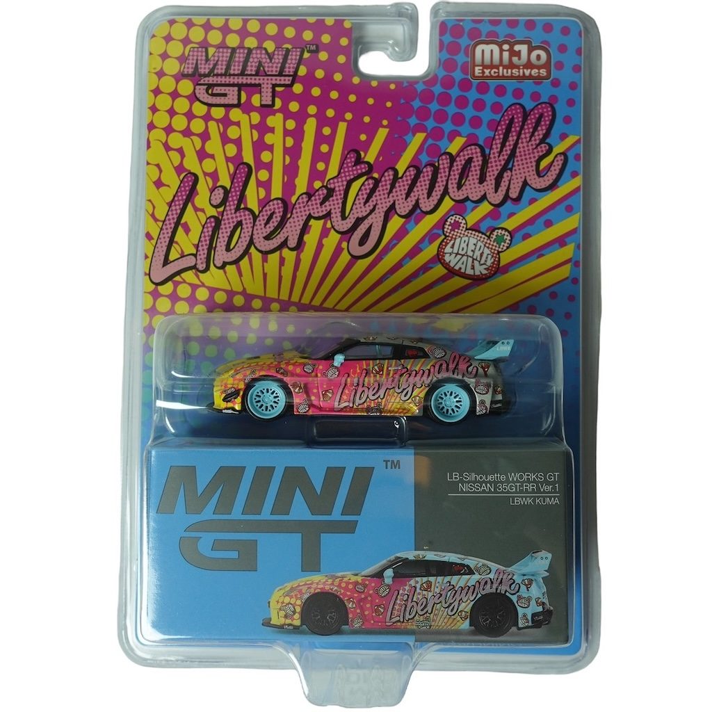 MINI GT 1:64 No.742 Chase Car miJo Exclusives LB-Silhouette WORKS GT NISSAN 35GT-RR Ver.1 LBWK