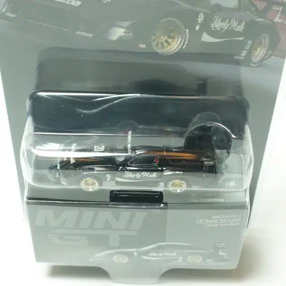 MINI GT No.785 MAZDA RX-7 LB-Super Silhouette Liberty Walk Black/ Blister Packaging MGT00785-BL