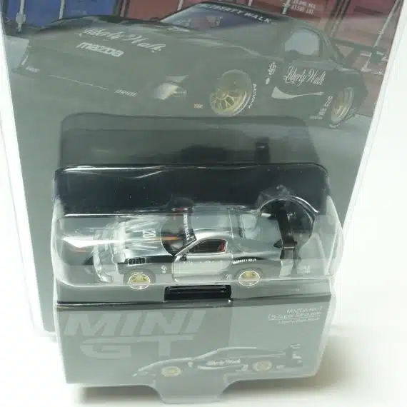 MINI GT No.785 Chase Cars MAZDA RX-7 LB-Super Silhouette Liberty Walk