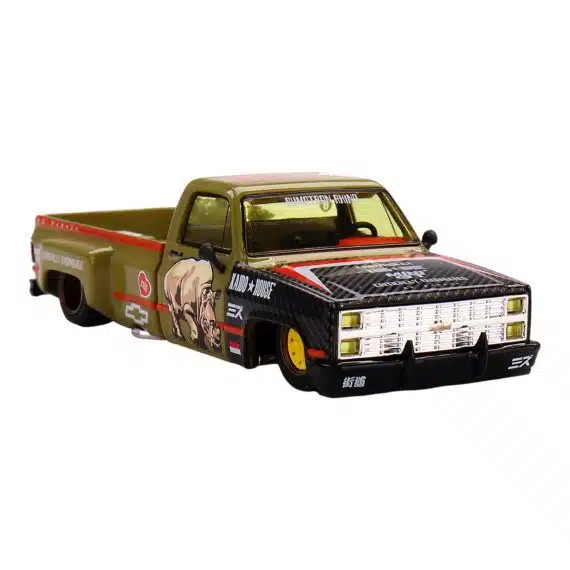 MINI GT No.153 Chevrolet Silverado “Sumatran Rhino” KAIDO x MIZU Diecast KHMG153