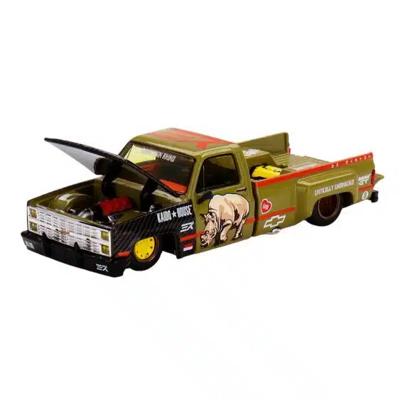 MINI GT No.153 Chevrolet Silverado “Sumatran Rhino” KAIDO x MIZU Diecast KHMG153