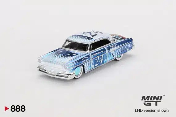 MINI GT No.888 Lincoln Capri Christmas Hot Rod by Tim Sadchikov 2024 Christmas Edition Limited