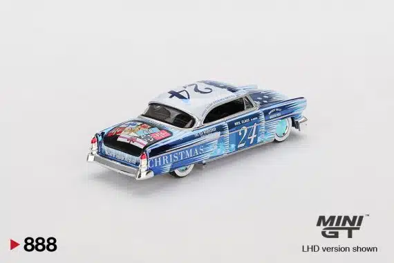 MINI GT No.888 Lincoln Capri Christmas Hot Rod by Tim Sadchikov 2024 Christmas Edition Limited