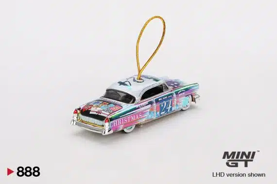 MINI GT No.888 Lincoln Capri Christmas Hot Rod by Tim Sadchikov 2024 Christmas Edition Limited