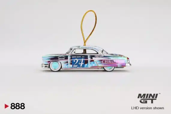 MINI GT No.888 Lincoln Capri Christmas Hot Rod by Tim Sadchikov 2024 Christmas Edition Limited
