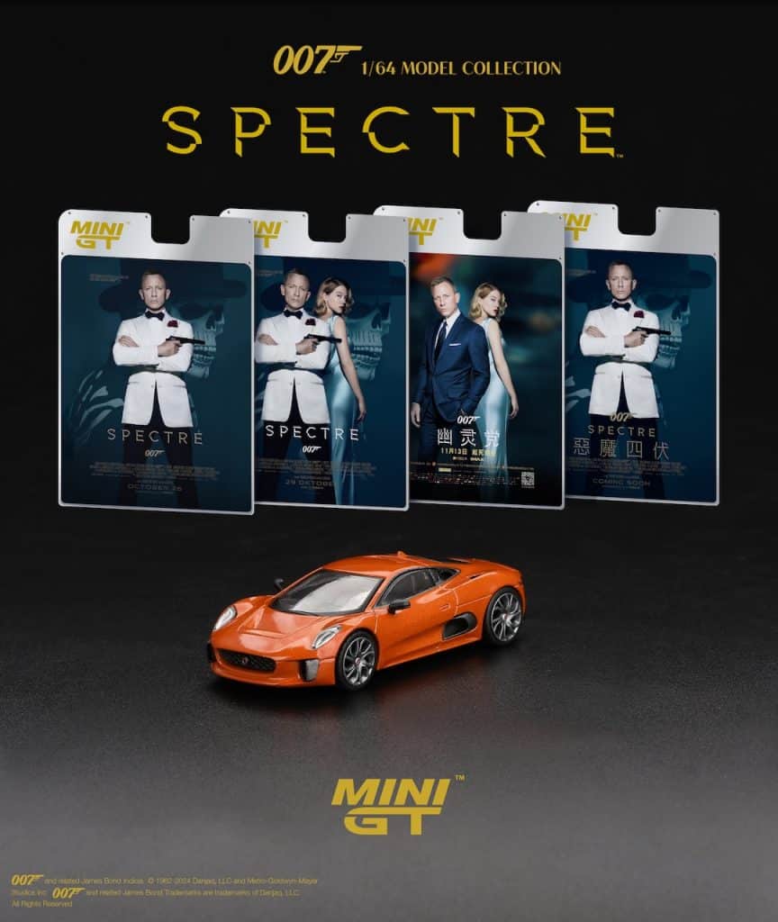 MINI GT No.903 Jaguar C-X75 "Spectre" / English Blister Packaging MGT00903-007E