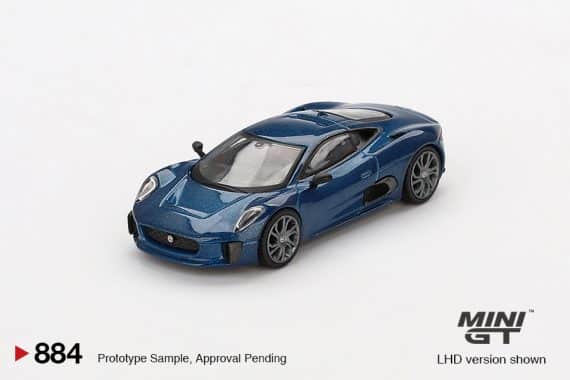MINI GT No.884 Jaguar C-X75 Blue MGT00884