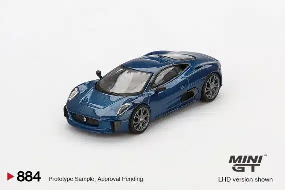 MINI GT No.884 Jaguar C-X75 Blue MGT00884