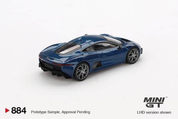 MINI GT No.884 Jaguar C-X75 Blue MGT00884