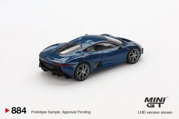 MINI GT No.884 Jaguar C-X75 Blue MGT00884