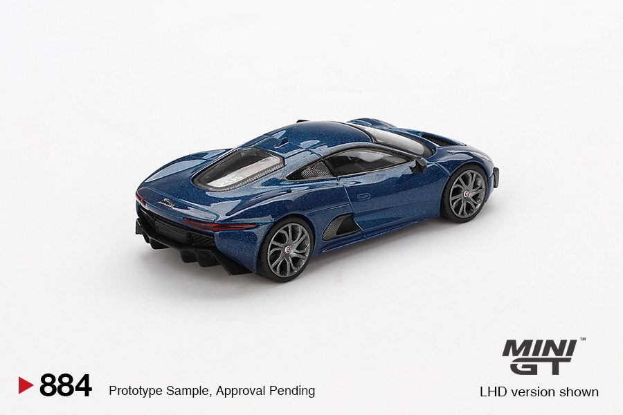 MINI GT No.884 Jaguar C-X75 Blue MGT00884