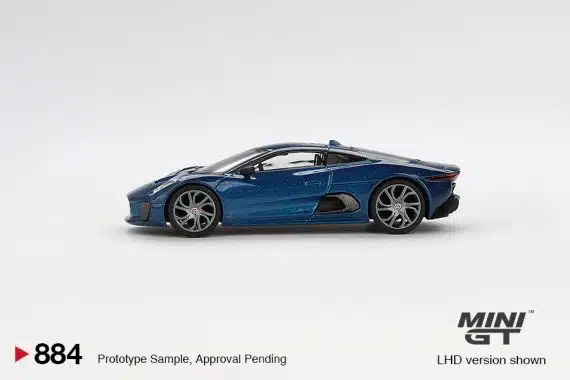MINI GT No.884 Jaguar C-X75 Blue MGT00884