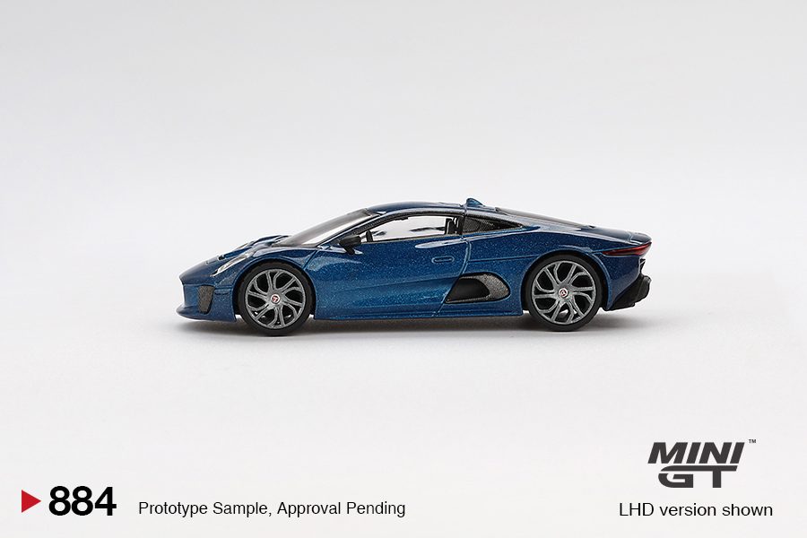 MINI GT No.884 Jaguar C-X75 Blue MGT00884