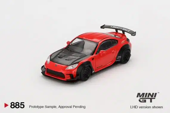 MINI GT No.885 Toyota GR86 LB★Nation Red MGT00885