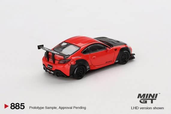 MINI GT No.885 Toyota GR86 LB★Nation Red MGT00885