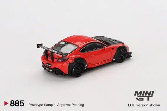 MINI GT No.885 Toyota GR86 LB★Nation Red MGT00885
