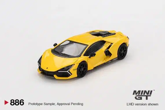 MINI GT No.886 Lamborghini Revuelto Giallo MGT00886