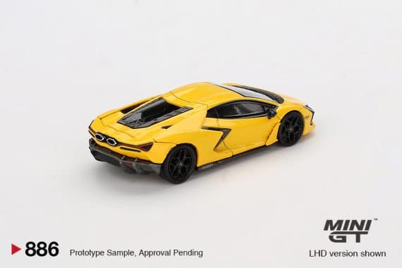 MINI GT No.886 Lamborghini Revuelto Giallo MGT00886