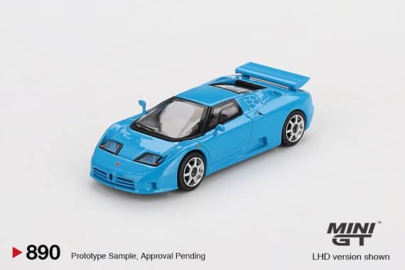 MINI GT No.890 Bugatti EB110 Super Sport  Blu  Bugatti MGT00890