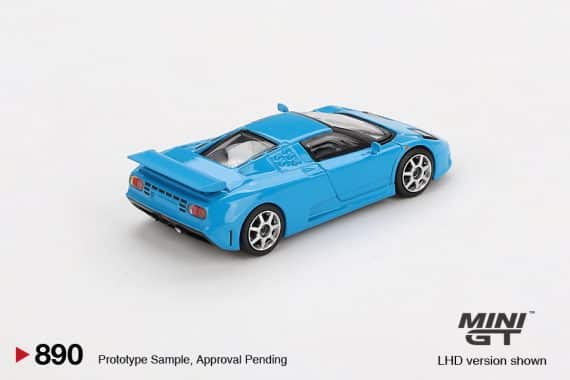 MINI GT No.890 Bugatti EB110 Super Sport  Blu  Bugatti MGT00890