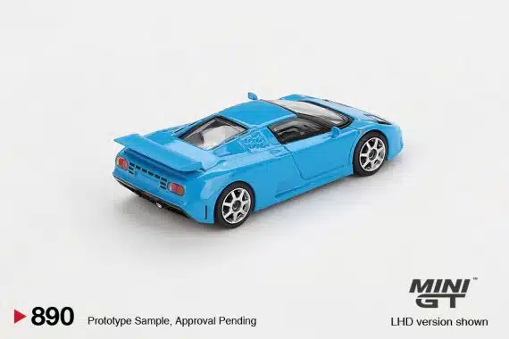 MINI GT No.890 Bugatti EB110 Super Sport  Blu  Bugatti MGT00890