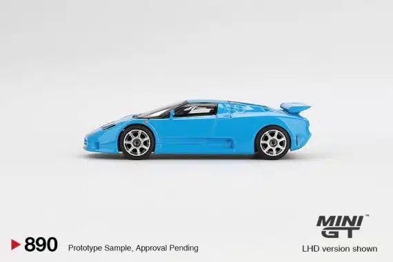 MINI GT No.890 Bugatti EB110 Super Sport  Blu  Bugatti MGT00890
