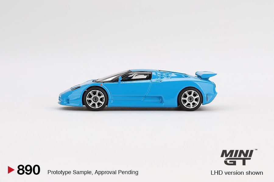 MINI GT No.890 Bugatti EB110 Super Sport  Blu  Bugatti MGT00890