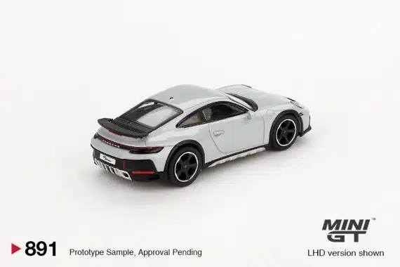 MINI GT No.891 Porsche 911 Dakar Ice Gray Metallic MGT00891