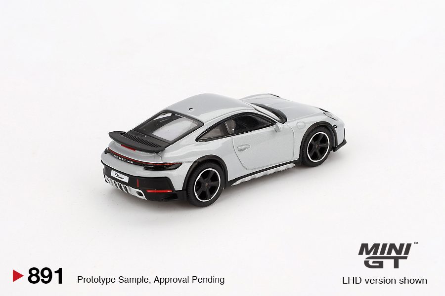 MINI GT No.891 Porsche 911 Dakar Ice Gray Metallic MGT00891