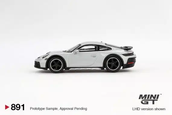 MINI GT No.891 Porsche 911 Dakar Ice Gray Metallic MGT00891