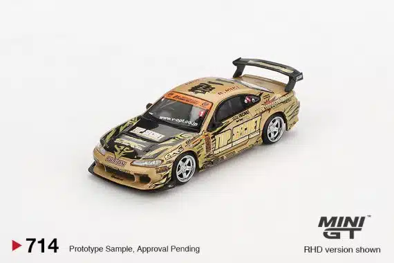 MINI GT No.714 Nissan Silvia (S15) Top Secret D1GP MGT00714