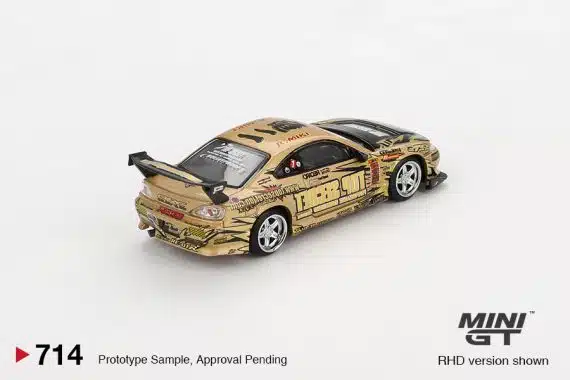 MINI GT No.714 Nissan Silvia (S15) Top Secret D1GP MGT00714