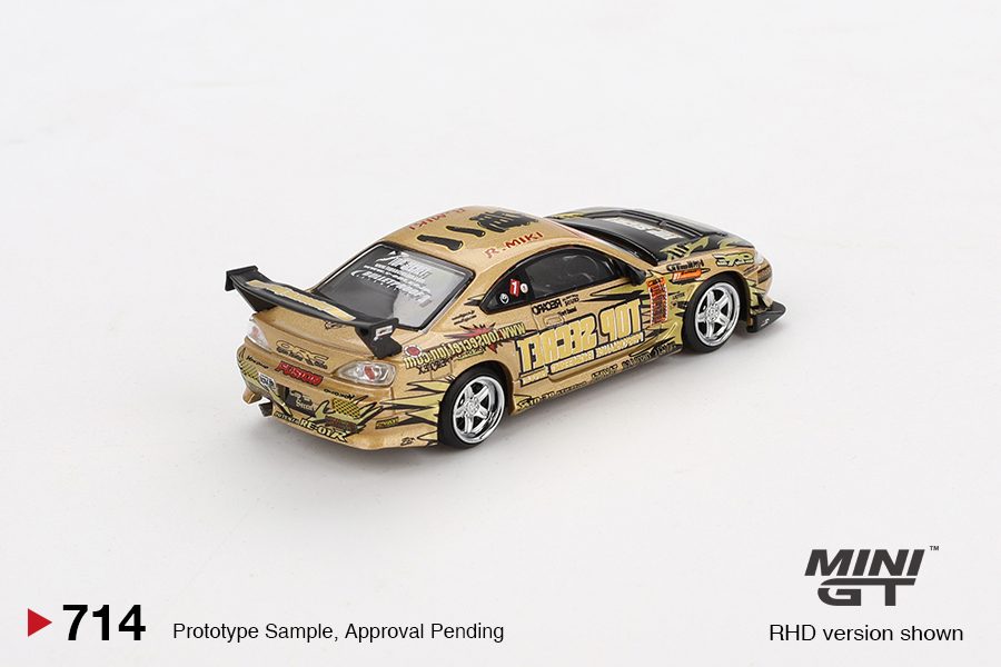 MINI GT No.714 Nissan Silvia (S15) Top Secret D1GP MGT00714
