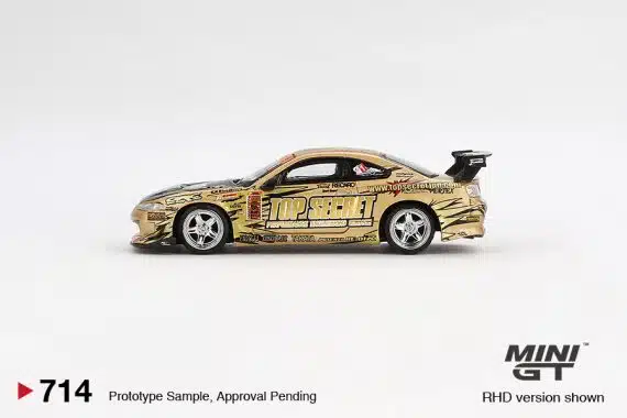 MINI GT No.714 Nissan Silvia (S15) Top Secret D1GP MGT00714