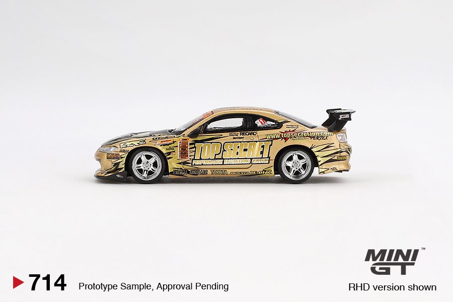 MINI GT No.714 Nissan Silvia (S15) Top Secret D1GP MGT00714