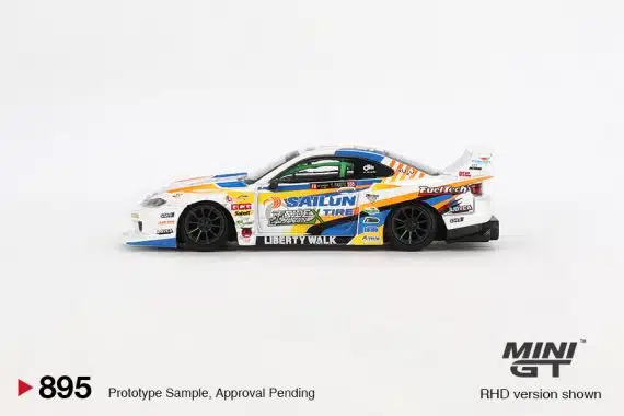 MINI GT No.895 Nissan LB-Super Silhouette S15 SILVIA #555 2023 Formula Drift Japan MGT00895