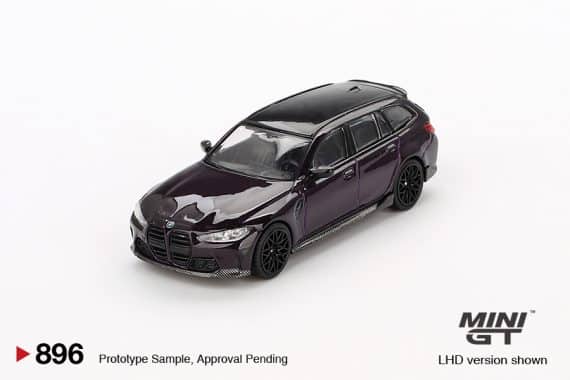 MINI GT No.896 BMW M3 M Performance Touring Daytona Violet MGT00896