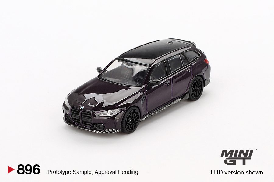 MINI GT No.896 BMW M3 M Performance Touring Daytona Violet MGT00896