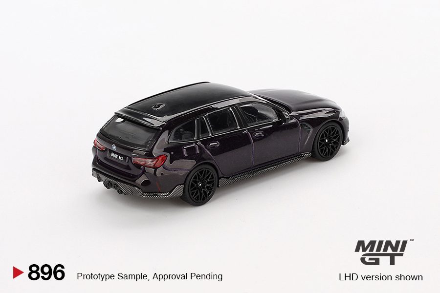 MINI GT No.896 BMW M3 M Performance Touring Daytona Violet MGT00896