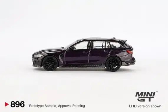 MINI GT No.896 BMW M3 M Performance Touring Daytona Violet MGT00896