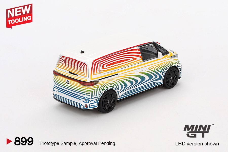 MINI GT No.899 Volkswagen ID. Buzz Prototype "Rainbow" MGT00899